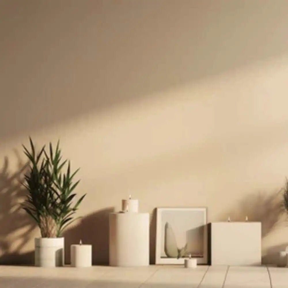Create a calming atmosphere in your living room with indirect lighting