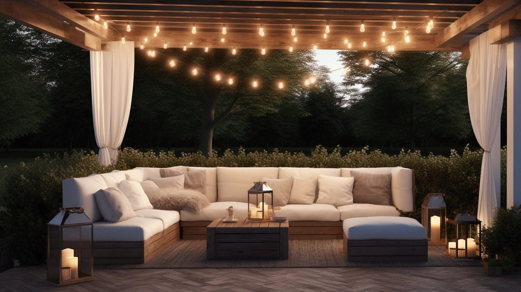 Illuminez votre terrasse avec des lumières d'ambiance
