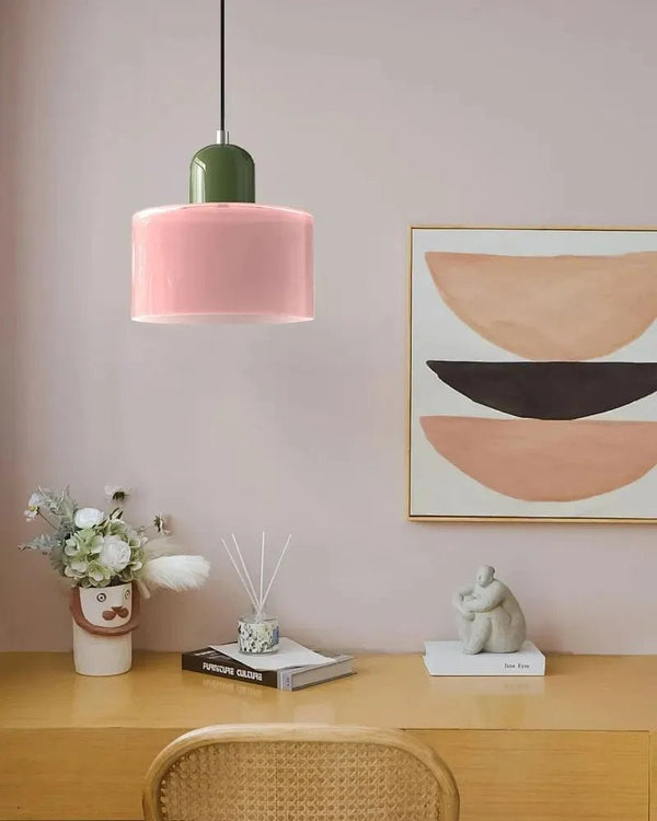 Lustre Vitrail Retro Pop Coloré - Delisse