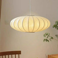 Suspension japandi design en soie Kumo - Delisse