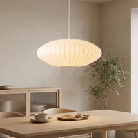 Suspension japandi design en soie Kumo - Delisse