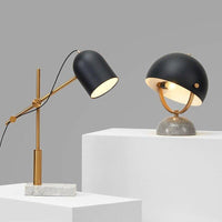 Lampe de bureau design marbre| Ilø - Delisse