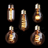 Ampoule Vintage Industrielle Retro Edison LED Ampoule E27 culot