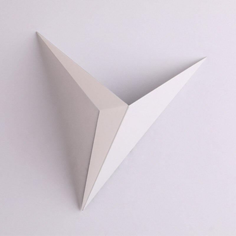 Applique murale LED design triangulaire origami | Cassiopea