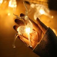 Guirlande rennes illumination - Delisse