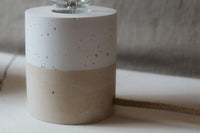 Lampe artisanale en béton | Paloma bicolore - Delisse