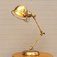 Lampe de bureau en bronze vintage | Ing - Delisse