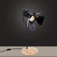 Lampe de bureau vintage style projecteur cinéma | Bragi - Delisse