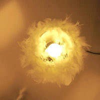 Lampe de chevet en plumes - Glamour & Romantisme - Delisse