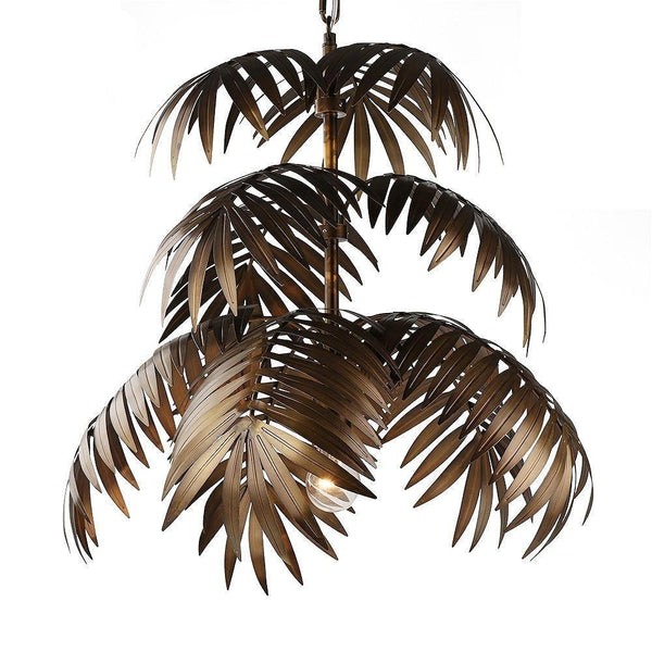 Lampe suspendue industrielle en forme de cocotier | Karan - Delisse
