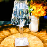 Crystal table lamp - Garance