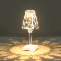 Crystal table lamp - Garance
