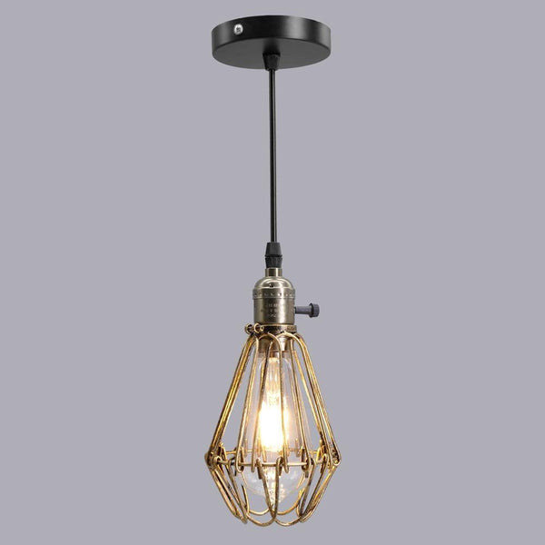 Phyllis - Suspension bronze ancienne - Delisse