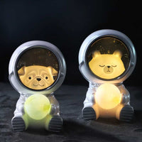 Veilleuse enfant animaux astronautes - Delisse